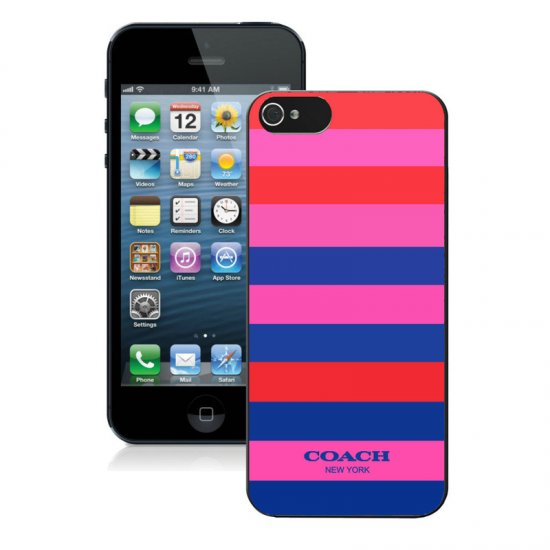 Coach Stripe Multicolor iPhone 5 5S Cases AIU | Coach Outlet Canada